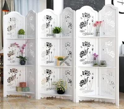 bình phong kết hợp kệ sen nước 6 tấm