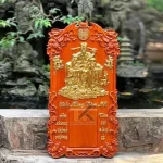 đốc lịch gỗ phúc lộc thọ dát vàng