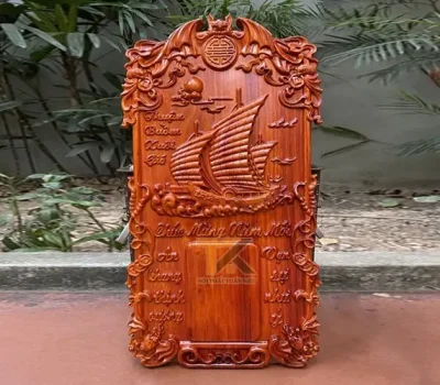đốc lịch gỗ thuận buồm xuôi gió pu