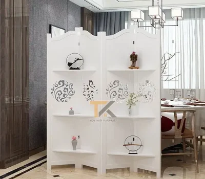 kệ vách bình phong kiểu nhật 4 tấm
