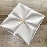 tấm ốp nhựa 3d hoa đẹp màu trắng