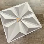 tấm ốp tường 3d karaoke màu trắng