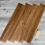 sàn nhựa giả gỗ màu óc chó