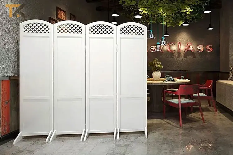 bình phong di động phòng ngủ kín