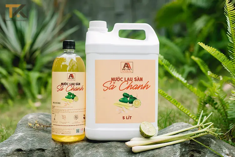 lau sàn gỗ bằng tinh dầu chanh sả